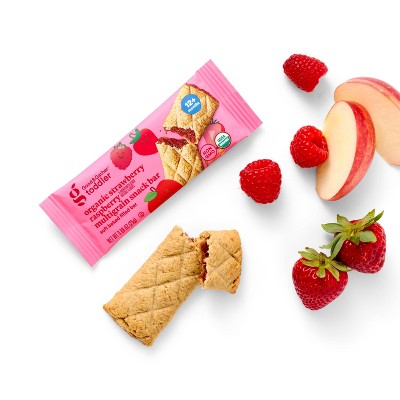 Organic Toddler Snack Bar 25GM 6ct - Strawberry - Good & Gather™