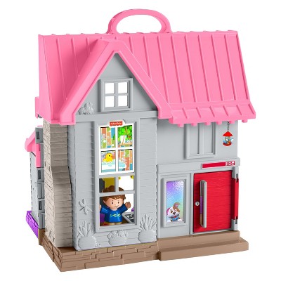 fisher price little people pink house