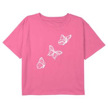 Girls' 5pk Butterfly Microfiber Hipster - Art Class™ Assorted Pinks S :  Target