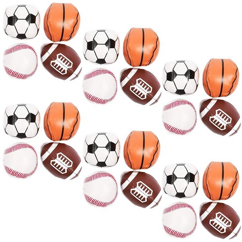 Blue Panda 24 Pack Foam Sports Balls Game Toys For Party Favors Squishy Stress Reliever Target