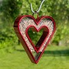 113R Copper Heart Fly-Thru Bird Feeder: Good Directions, Easy-Fill, Non-Toxic, 4.5 lb Capacity - 4 of 4