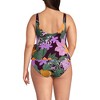 Lands' End Women's Chlorine Resistant Side Tie V-neck Tankini Swimsuit Top - 2 of 3