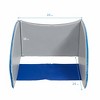 ECR4Kids Naptime Privacy Partition, Blue/Grey, 5-Pack - 2 of 4