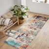 Area Rugs Washable Large Modern Abstract Living Room Rug Soft Anti-Skid Indoor Non-Shedding Carpets for Bedroom Dining Farmhouse Nursery Office - 3 of 4