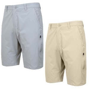 Jump Start Men’s 6-Pocket All Motion Stretch Utility Shorts-2 Pack - 1 of 4