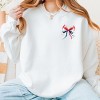 Simply Sage Market Patriotic Bow Star Coquette Sweatshirt - 2 of 4
