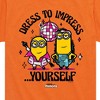Boys' - Despicable Me Minions - Dress To Impress Yourself Disco Dance Short Sleeve Graphic T-Shirt - 2 of 4