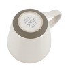 Gibson Milbrook 6 Piece 15 Ounce Stoneware Mug Set in Speckle White - 3 of 4