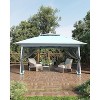 13x13FT Pop-Up Gazebo: Outdoor tent with mesh cover, adjustable height canopy, perfect for backyard and patio use, includes carry bag. - 3 of 4