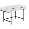 Sapphtopaz Home Office Desks 47.25" Morden Computer Desk with Storage Drawers Metal Frame Gaming Desk Office Desk for Home Office - 2 of 4