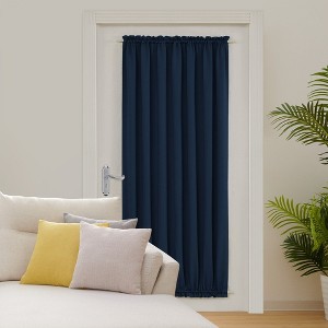 Deconovo French Door Blackout Curtain with Tieback, 1 Panel, OEKO-TEX - 1 of 4