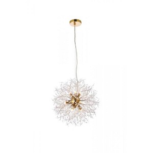 Elegant Lighting Solace 9 lights Gold pendant - 1 of 4