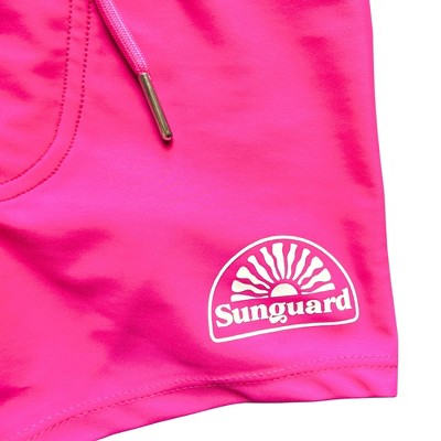 Sunguard Swim Ray Kids Neon UPF 50+ Swim Short | Sunguard Swim Safety Green 4-5Y — фото 3