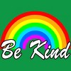 Adult Design By Humans Be Kind Rainbow Autism Awareness By T-Shirt - 2 of 2