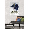 Trends International MLB Milwaukee Brewers - Drip Helmet 22 Unframed Wall Poster Prints - 2 of 4