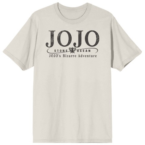 Jojo’s Bizarre Adventure Jotaro Kujo Adult Sand Crew Neck Short Sleeve T-shirt - image 1 of 4