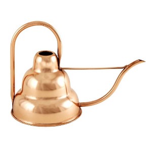 3-Tiered Modern Deco Watering Can Copper - ACHLA Designs: Stainless Steel, Rust-Resistant, Indoor & House Plant Care - 1 of 3