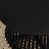 CAVINAS Round Coffee Table, Solid Wood Tray Tables, Modern Nordic Style Center Table for Living Room, Bedroom - 4 of 4