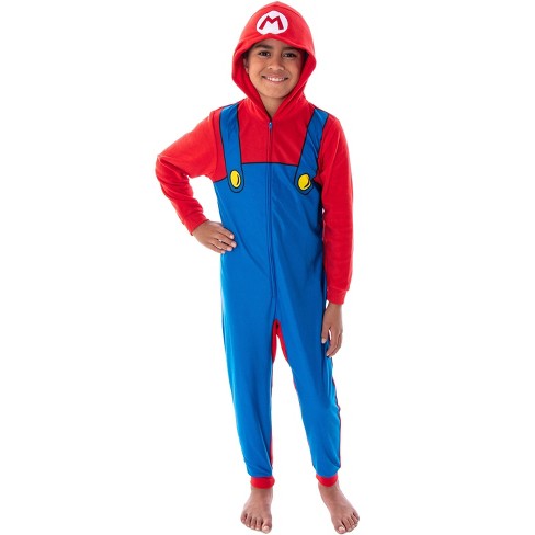 The Super Mario Bros. Movie Cat Mario Cosplay Costume Sleepwear Robe Party  Suit