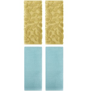 REGALWOVEN 4 Pcs Cotton Hand Towels for Bathroom - 1 of 4