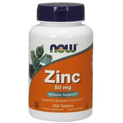 Zinc Gluconate 50mg by Now Foods  -  250 Tablet