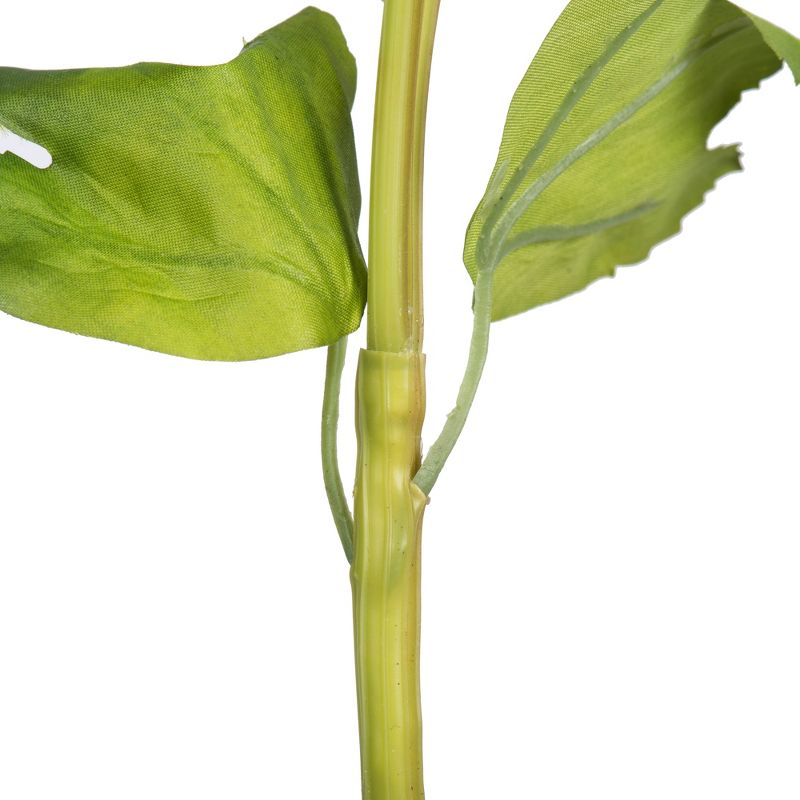 Vickerman 72" Artificial Green Fig Leaf Garland., 4 of 8