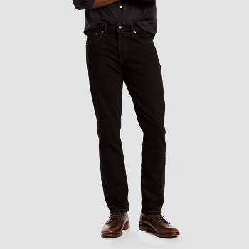 Levi's® Men's 505™ Regular Fit Straight Jeans - Black 30x30 : Target