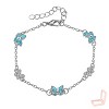 Silver Alloy Butterfly - Themed Modern Unisex Bracelet - 2 of 4