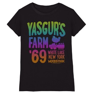 Girl's Woodstock The Yasgur'S '69 T-Shirt - 1 of 3