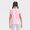 Girls' Short Sleeve Ice Cream Graphic T-Shirt - Cat & Jack™ Pink - 3 of 4