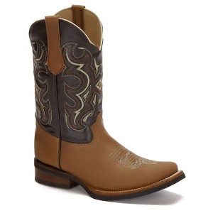 Men's 's Western Cow Leather Boots - Forastero - 1 of 4