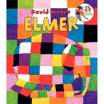 Elmer Board Book - by  David McKee
