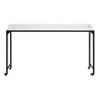 NicBex Office Desks Set of 3 with Large Desk, Movable Small Desk and Upholstered Stool for Office, Study - 4 of 4