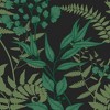 Fiore Midnight Black and Green Tropical Paste the Wall Wallpaper - 4 of 4