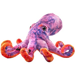 Wild Republic Mysteries Of Atlantis Octopus Stuffed Animal, 8 Inches - 1 of 1