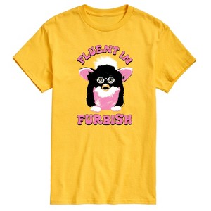 Men's - Furby - Fluent In Furbish Short Sleeve Graphic T-Shirt - 1 of 4