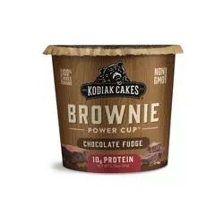 Kodiak Cakes Protein-Packed Single-Serve Brownie Cup Chocolate Fudge - 2.36oz