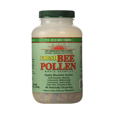 YS Eco Bee Farms Fresh Bee Pollen Whole Granules 8 oz (227 g) : Target