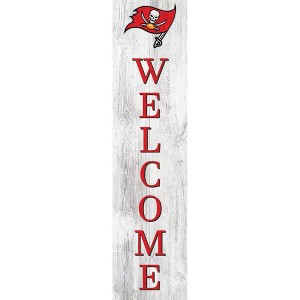 NFL Tampa Bay Buccaneers 48" Welcome Leaner - 1 of 3