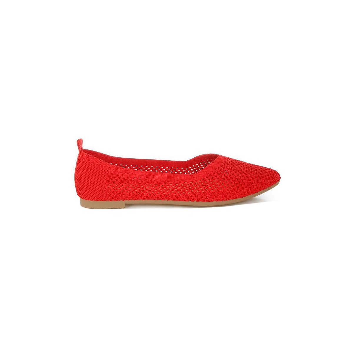 Обувь London Rag Womens Selaris Fly Knit Slip On Ballerinas 6 — фото 2