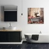 Stupell Industries Fawn in Rose Filled Tub Canvas Wall Art - 2 of 4