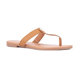 New York & Company Women's Adonia Flat Sandal - 1 of 4