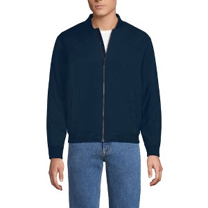 Lands' End Men's WanderFree Insulated Bomber Jacket - 1 of 4