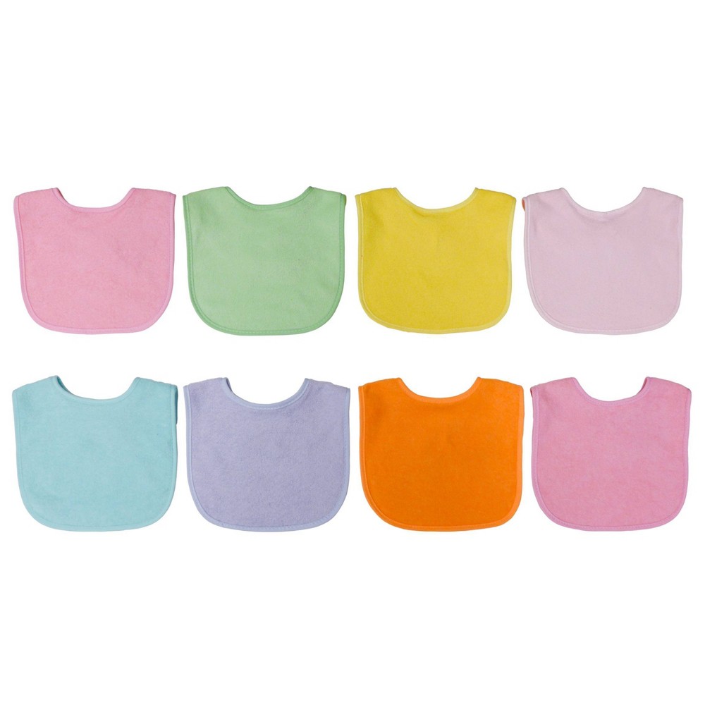 Photos - Other for feeding Neat Solutions 8pk Solid Bib Set