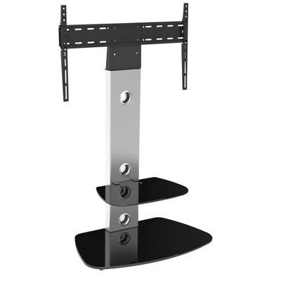 Lucerne Mount and TV Stand for TVs up to 65" Silver - AVF