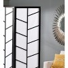 NicBex Room Divider Folding Privacy Screen with Geometric Lattice Design Partition for Home & Office - 4 of 4