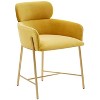 Charlize Velvet Dining Chair - SFV4757 - Safavieh Couture - 4 of 4