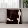 18"  Cowhide Throw Pillow - 2 of 4