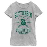 Girl's Harry Potter Slytherin Quidditch Team Seeker T-Shirt