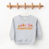 The Juniper Shop Candy Inspector Colorful Toddler Graphic Sweatshirt - 2 of 3